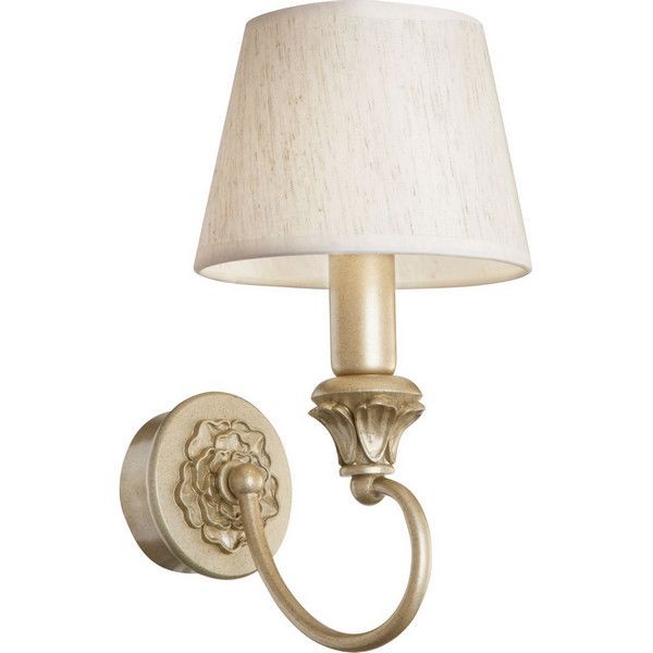 Бра Maytoni Marte H012WL-01G, E14 цвет бежевый