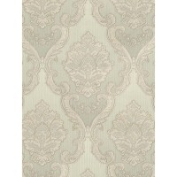 Обои флизелиновые ORNAMY Richelieu зеленые 8013-04 1.06 м