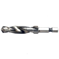 Сверло метчик Практика Эксперт М10, шаг 1,5, длина 72 мм, хвостовик HEX 1/4 "39;, блистер, 775-013