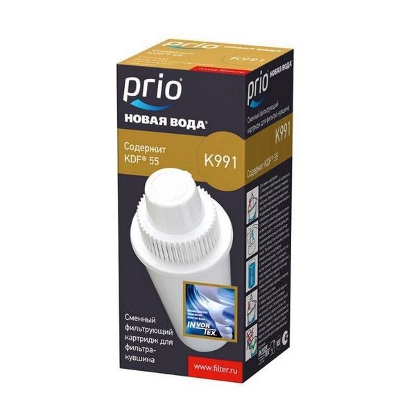Картридж для фильтра-кувшина Prio Новая Вода универсальный К991