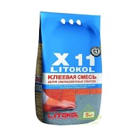 Клей для плитки Litokol Х11, 5 кг