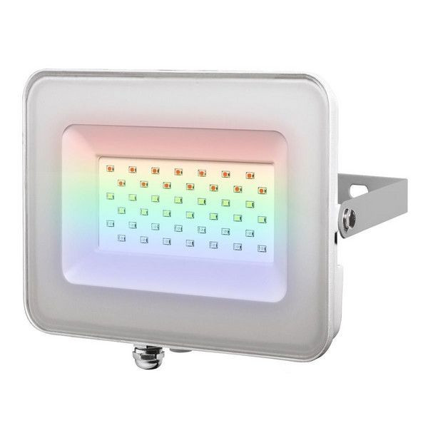 Прожектор светодиодный PFL- 30W RGB, белый, IP65