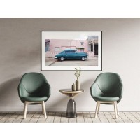 Постер в раме ПростоПостер Кубинский автомобиль 568480954746, 60х90 см