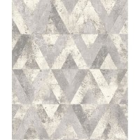 Обои флизелиновые Rasch Yucatan серые 1.06 м 966503