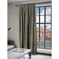 Штора "34;Блэкаут "34; SANPA HOME COLLECTION, 200*280 см, серо-бежевая