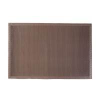 Коврик «Орнамент» 60x90 см, ПВХ, цвет коричневый