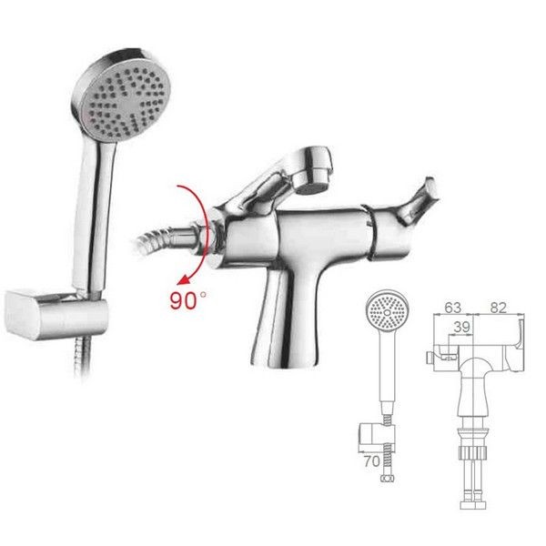 Смеситель для раковины Ledeme L1055-16