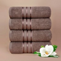 Набор полотенец для лица Harmonika цвет: коричневый (50х80 см - 5 шт) br34497