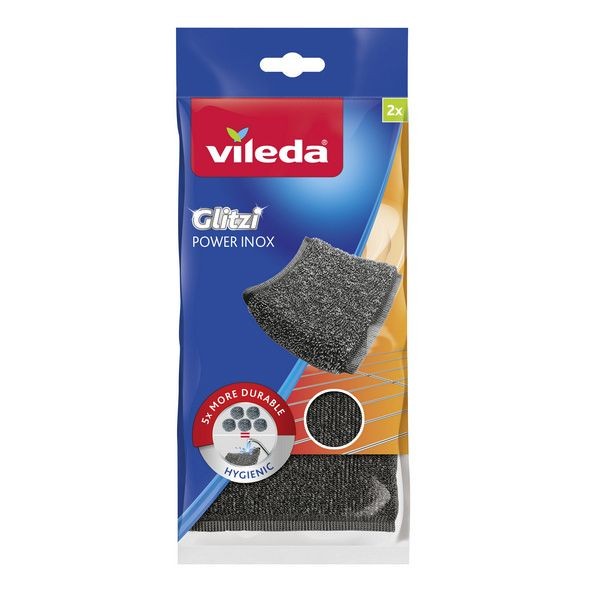 Губка Vileda Инокс Пауэр 147413, 2 шт.
