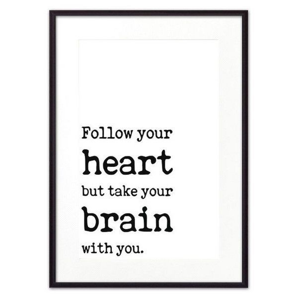 Постер Дом Корлеоне Follow your heart... 07-0544-21х30, 21х30 см