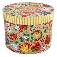 Коробка подарочная «С Новым Годом» 18x14 см