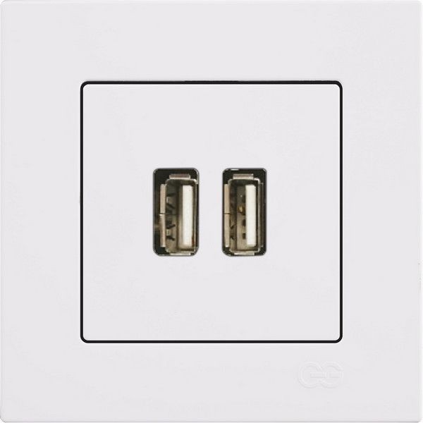 Розетка USB Gunsan Eqona 16401100-100353