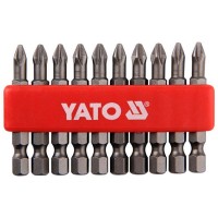 Набор бит Yato 1/4 "34; 10 предметов PH2 50 мм YT-0478