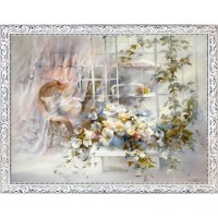 Картина на холсте Русская Коллекция Феерический момент ХВ-х81, 68х88 см