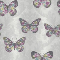 Виниловые обои серые Arthouse Enchantment 661203 0.53 м