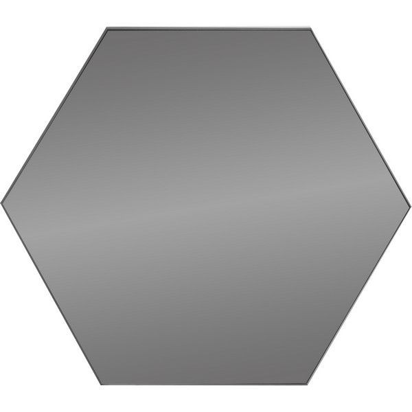 Плитка зеркальная Mirox 3G шестигранная 20x17.3 см цвет графит