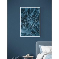 Плакат "34;Просто Постер "34; Ледяной покров 40x50 в раме 909812960231