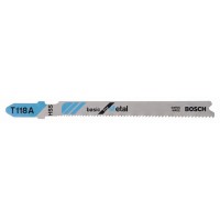 Пилки для лобзика по металлу T118A Bosch, 3 шт.