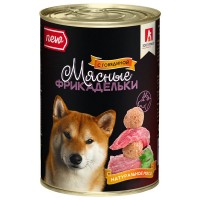 Влажный корм для собак ЗООГУРМАН – МЯСНЫЕ ФРИКАДЕЛЬКИ, с говядиной, 410г