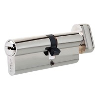 Цилиндр Apecs SM-70(30C/40)-C-NI, 30x40 мм, ключ/вертушка, цвет никель