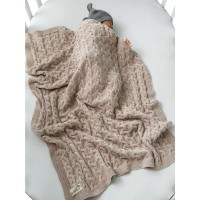 Плед AmaroBaby Pure Love Косичка AMARO-62PL-Ca, 75х105 см
