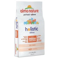 Сухой корм для котят ALMO NATURE Holistic Курица коричневый рис 12 кг