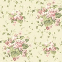 Обои бумажные York Wallcoverings Waverly Cottage бежевые ER8100 0.68 м