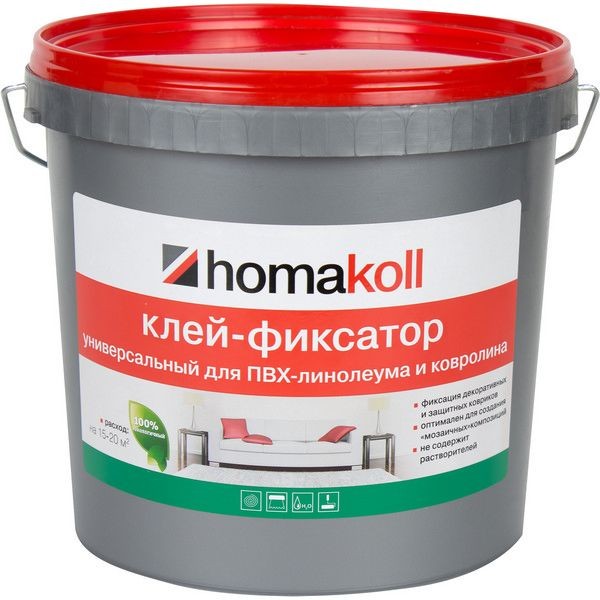 Клей-фиксатор для линолеума и ковролина Хомакол (Homakoll) 3 кг