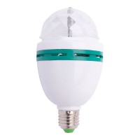 Лампа светодиодная Volpe Disco E27 3 Вт свет RGB