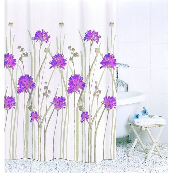 Шторка для ванной комнаты Bath Plus Flowers pink CH16007-2, 180х180 см