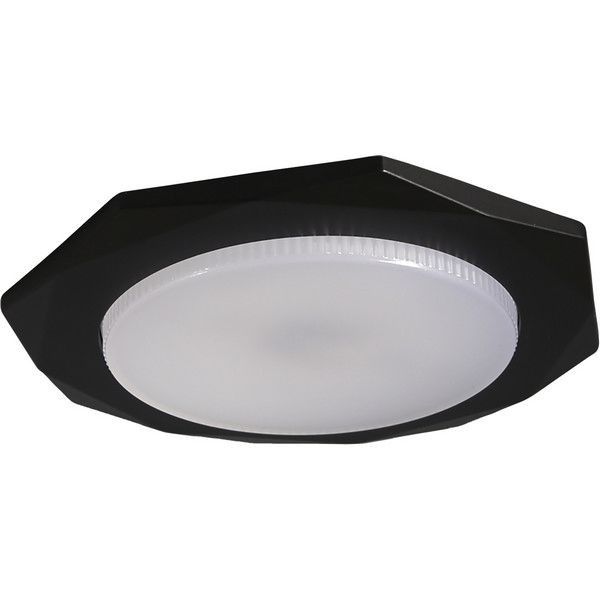 Светильник точечный встраиваемый G180 BK 90 мм, 2.5 м², цвет чёрный