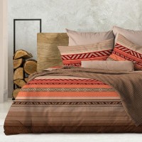 Комплект постельного белья евро Wenge Dakar, бязь