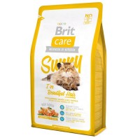 Сухой корм для длинношерстых кошек с чувствительным пищеварением BRIT Care Cat Sunny Beautiful Hair 7 кг