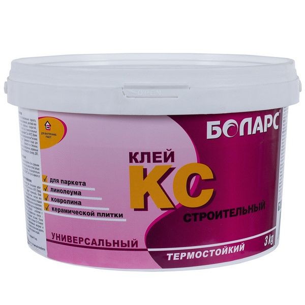 Клей строительный Боларс КС, 3 кг