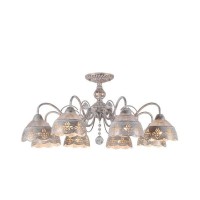 Люстра потолочная Arte Lamp Sicilia A9106PL-8WG E14 8 ламп