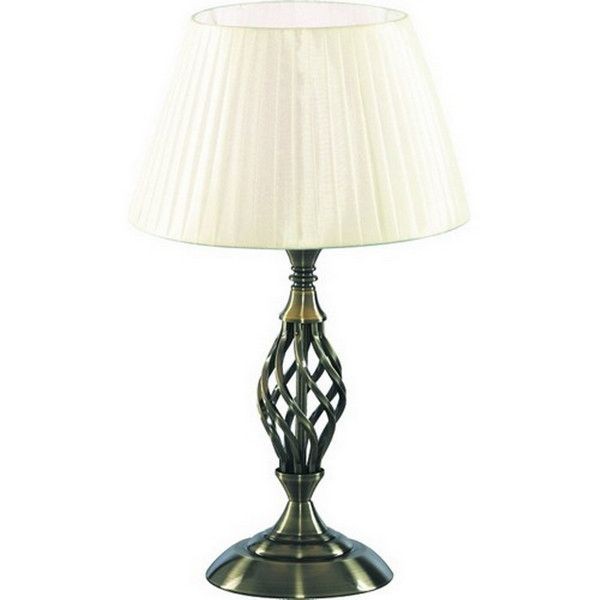 Лампа настольная Arte Lamp Zanzibar A8390LT-1AB цвет белый
