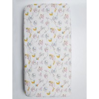 Простыня AmaroBaby Мышата в облаках AMARO-5102-MvO, 75х125 см