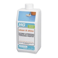 Чистящее и полирующее средство для линолеума и виниловых покрытий Hg 1 л