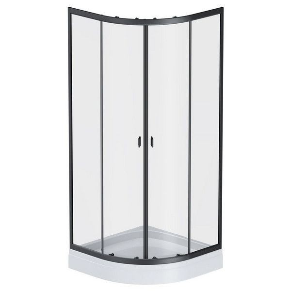 Душевая ширма AM.PM X-Joy Twin Slide W88E-205-080BT 80x80 с поддоном