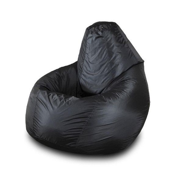 Кресло-груша Пазитифчик Черный 02, 110х85 см