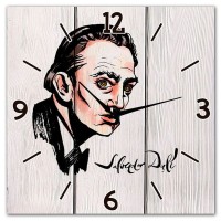 Настенные часы Дом Корлеоне Сальвадор Дали 30х30 см
