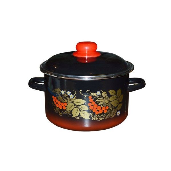 Кастрюля СтальЭмаль Рябина 7RD161М, 2 л