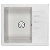 Мойка кухонная Granula кварцевая ST-5803 (Standart) белый