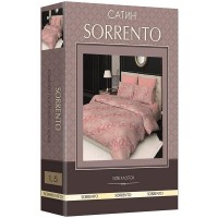 Комплект постельного белья полутораспальный Sorrento Deluxe Мажор 117054, сатин