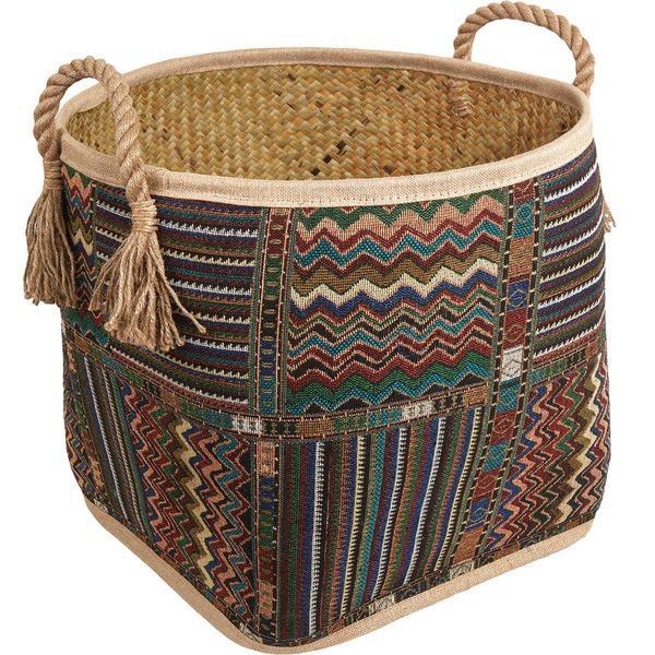 Корзина мягкая Kub HAP8546, 45х36х40 см, 46 л, пальмовое волокно