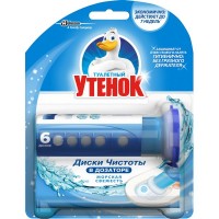 Диски чистоты для унитаза Туалетный утенок «Морская свежесть»