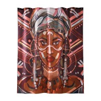 Шторка для ванной комнаты Moroshka Ethnic T689-4 180x200см