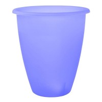 Горшок цветочный Лукас o13 h15 см v1.1 л пластик фиолетовый