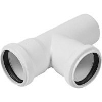 Тройник o 50x50/87° Rehau Raupiano полипропилен 121254