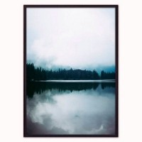 Постер Дом Корлеоне Лесное озеро 07-0563-21х30, 21х30 см